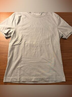 Men's Abercrombie & Fitch Classic Polished Tee - Light Gray. Size S.